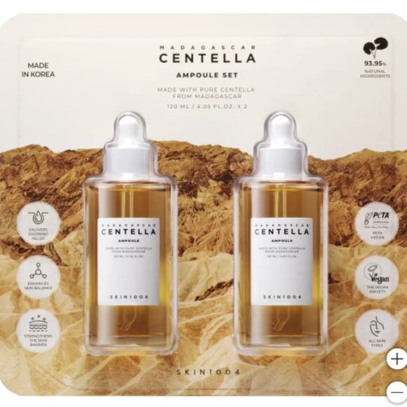 SKIN1004 Centella Ampoule Set, 4.05 fl oz, 2-pack